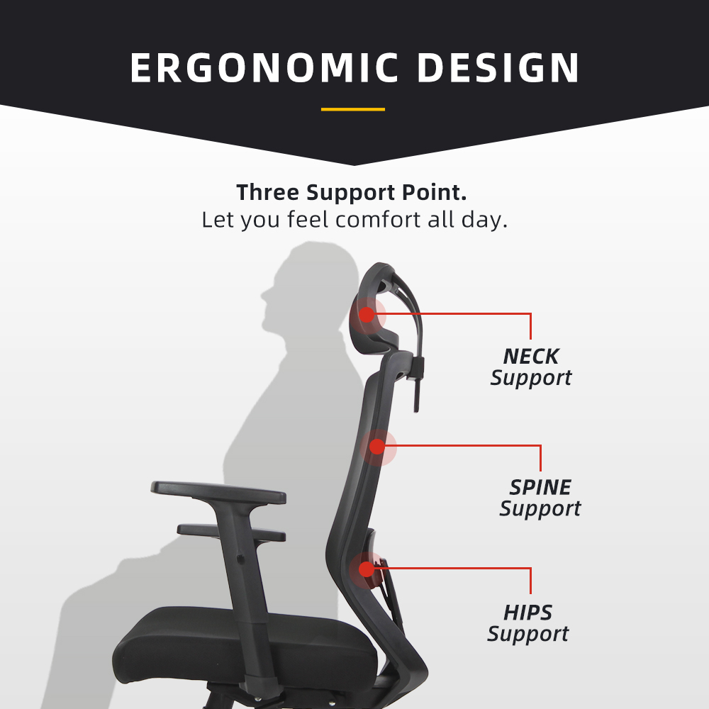 Read more about the article KitchenZ Joy Office Chair Ergonomic Chair