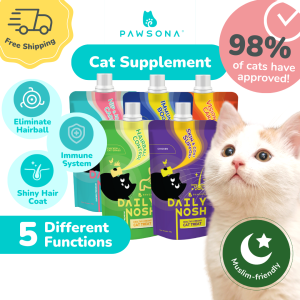 DAILY NOSH HEALTHY CAT SUPPLEMENTS AND BOOSTER