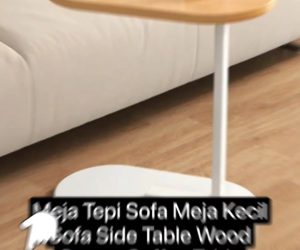 @hargatalk Meja Tepi Sofa Meja Kecil Sofa Side Table Wood Corner Coffee Table 大降…